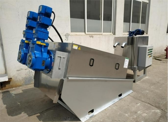 Mua Tự làm sạch vít nén bùn máy khử nước phân tách chất lỏng rắn cho dầu Blade Stainless Steel online manufacture