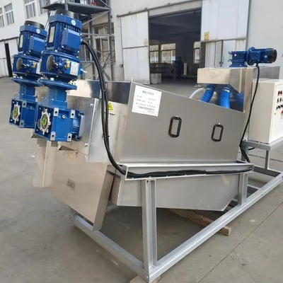 Mua Hoạt động tự động chạy SUS304 Đặt chồng Volute máy ép vít cho thực phẩm xử lý nước thải online manufacture
