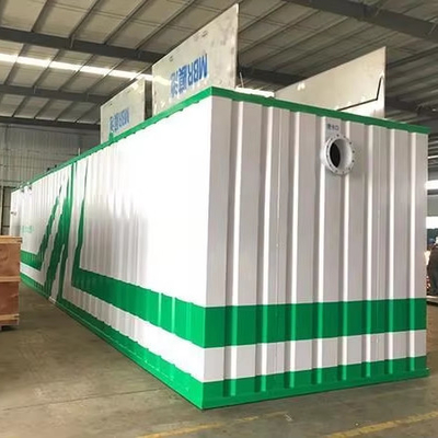 Mua Điện tự động điều khiển PLC Siemens tích hợp thép không gỉ Mbbr gói chứa Nhà máy xử lý nước thải trong nước và công nghiệp online manufacture