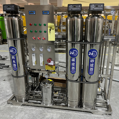 Mua RO-500 500LPH Hệ thống tinh khiết nước công nghiệp Nhà máy nước thẩm thấu ngược cho nước uống tinh khiết áp suất tùy chỉnh online manufacture