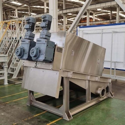 Mua Máy khử nước bùn dầu cách mạng Geotube xoắn ốc đa đĩa cho nhà máy dầu cọ công suất cao online manufacture