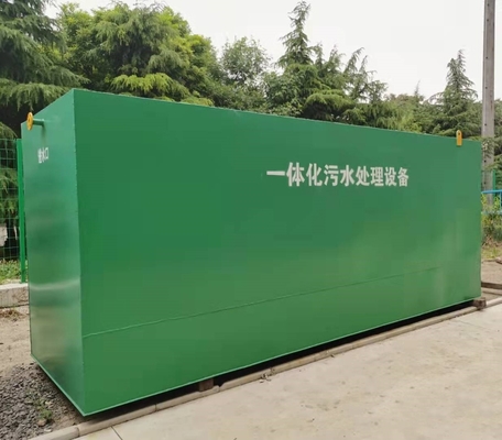 Mua Thiết bị thoát nước trong nhà thành phố Bệnh viện nhỏ gọn Nhà máy xử lý nước thải gói Hệ thống MBBR với hệ thống thông khí online manufacture
