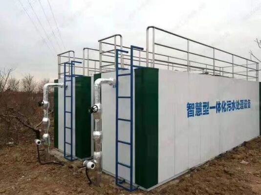 Mua Nhà máy xử lý nước thải sinh học di động với 95% CODcr và BOD5 giảm hoạt động tự động và công suất xử lý 10m3-1000m3/ngày sản xuất trực tuyến