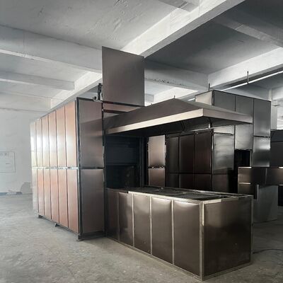 Mua Lò thiêu người bằng thép không gỉ cao cấp với giao diện màn hình cảm ứng kỹ thuật số và hệ thống lọc tiên tiến sản xuất trực tuyến