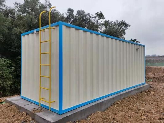Mua Nhà máy xử lý nước thải containerized MBBR với công suất 1-100,000 m3/ngày và xử lý vật lý hóa học sinh học sản xuất trực tuyến