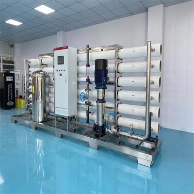 Mua Thiết bị xử lý nước 500LPH RO với điều khiển PLC và cấu trúc thép không gỉ để làm sạch nước hiệu quả sản xuất trực tuyến