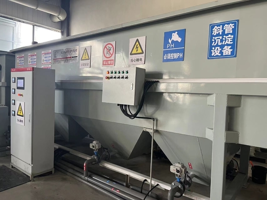 Kết hợp Loại Lamella Clarifier Electroplate Ore Dressing Industry Lamella Plate Clarifier