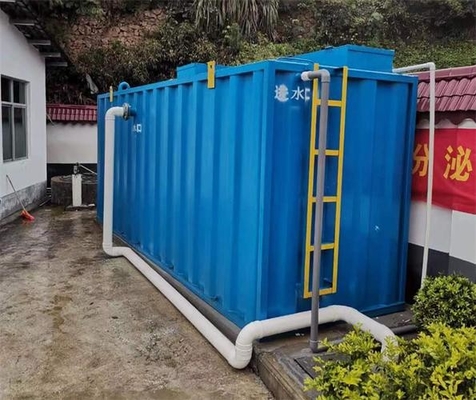 Nhà máy xử lý nước thải tích hợp Máy hoạt động máy bơm khí tích hợp Thiết bị xử lý hoàn toàn tự động