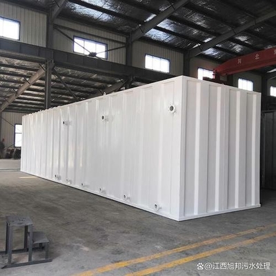 Hệ thống xử lý nước di động trong thùng máy xử lý nước thải công nghiệp tự động