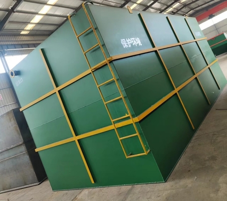 Thiết kế nhỏ gọn Nhà máy xử lý nước thải trong thùng với mức tiêu thụ năng lượng thấp và sản lượng cao