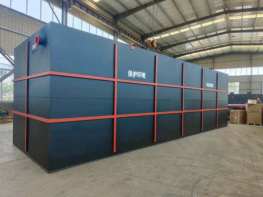 Điều trị nước thải thứ cấp loại bỏ hiệu quả 95-99% chất gây ô nhiễm với các đơn vị khử trùng