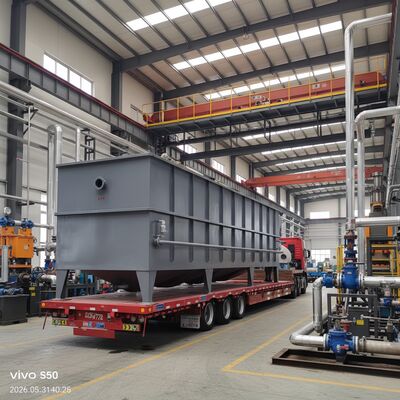 Hệ thống xử lý nước thải thép carbon tùy chỉnh với 95-99% loại bỏ chất gây ô nhiễm cho nước thải công nghiệp