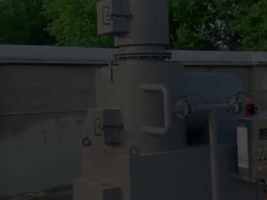 Phân hủy chất thải rắn Bệnh viện Bếp đốt chất thải y tế Bếp đốt chất thải Stainless Steel