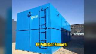 Hệ thống xử lý nước thải loại bỏ 99% chất ô nhiễm