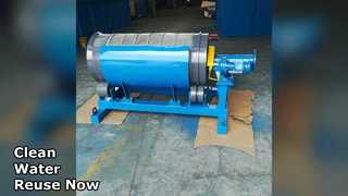 Bộ lọc trống siêu nhỏ: Giải pháp nước sạch