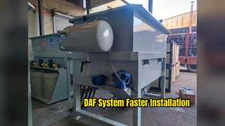 Hệ thống DAF định lượng hóa chất tích hợp Cài đặt nhanh